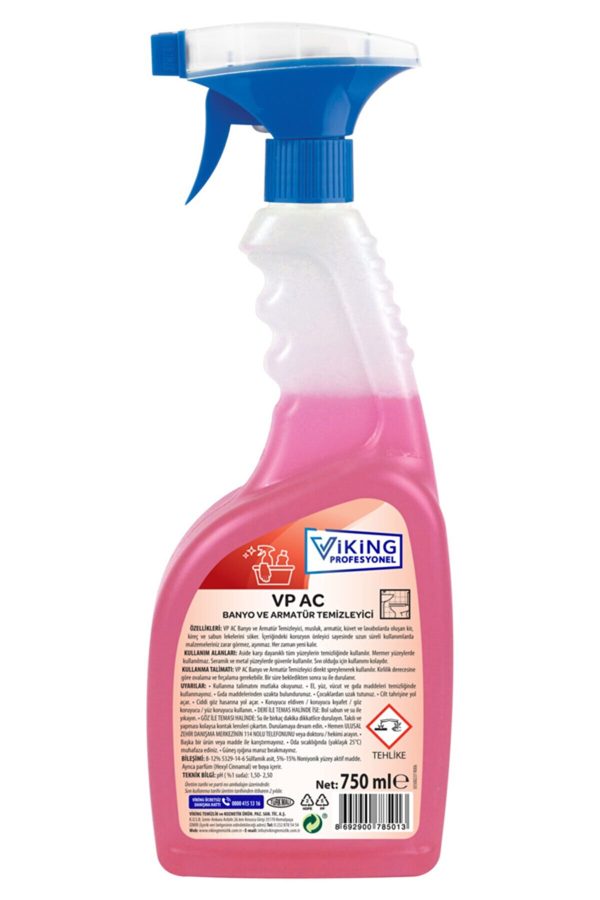 Viking Vp Ac Banyo Ve Armatür Temizleyici 750 ml