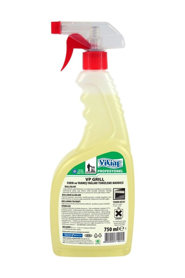 Viking Vp Grill Firin Ve Yanmış Yağları Temizleme Ürünü 750 ml