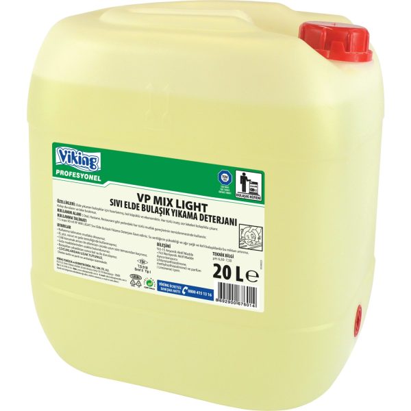 Viking Vp Mix Light Sivi Elde Bulaşik Yikama Deterjani 20 lt